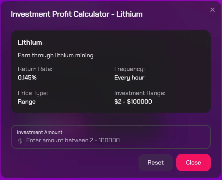 li crown profit