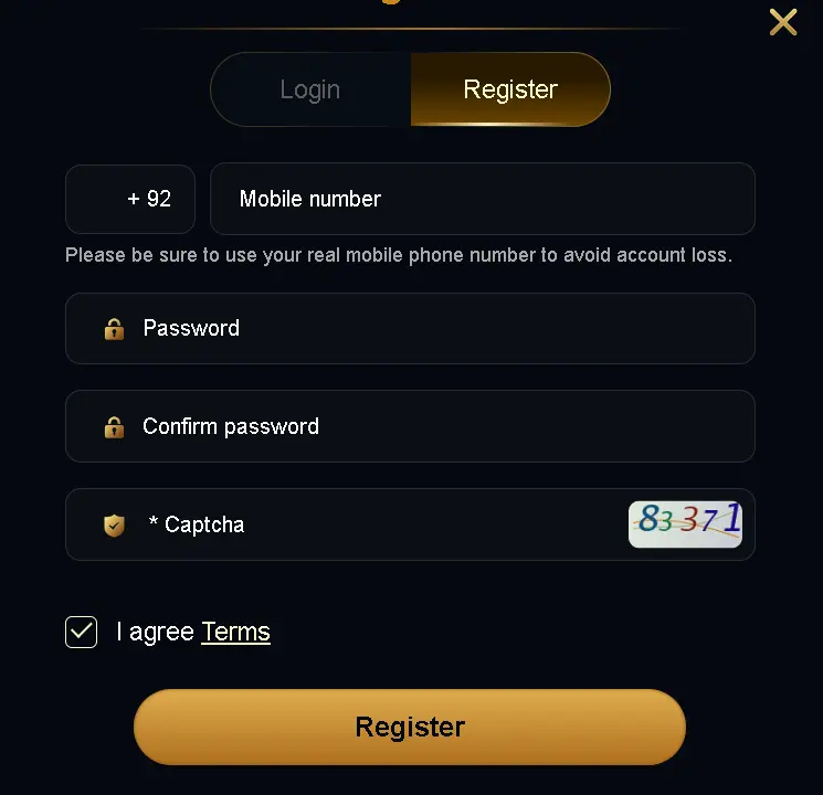 PKmega game registration